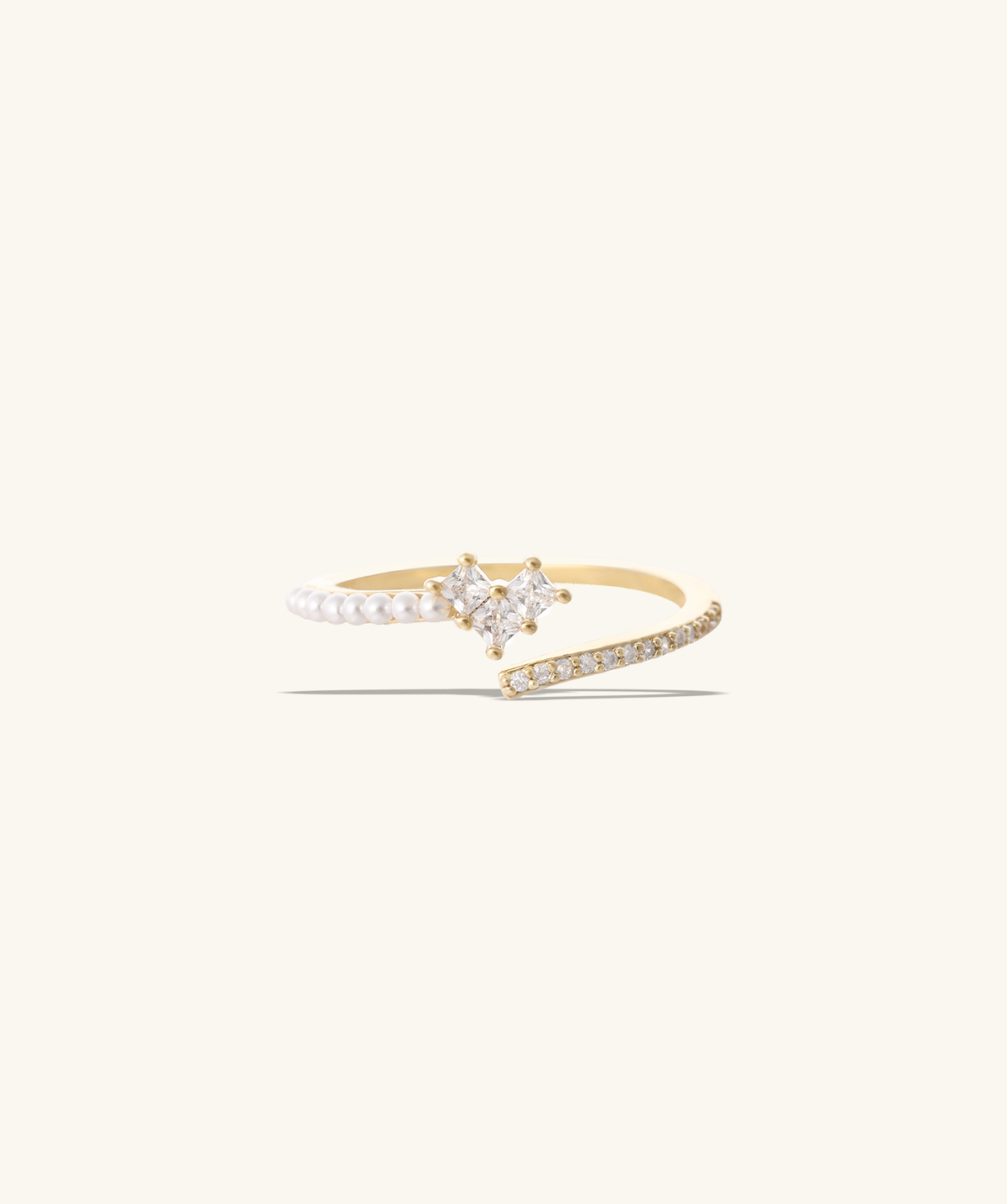 Heartlight Ring - Brass - Oumo Jewelry