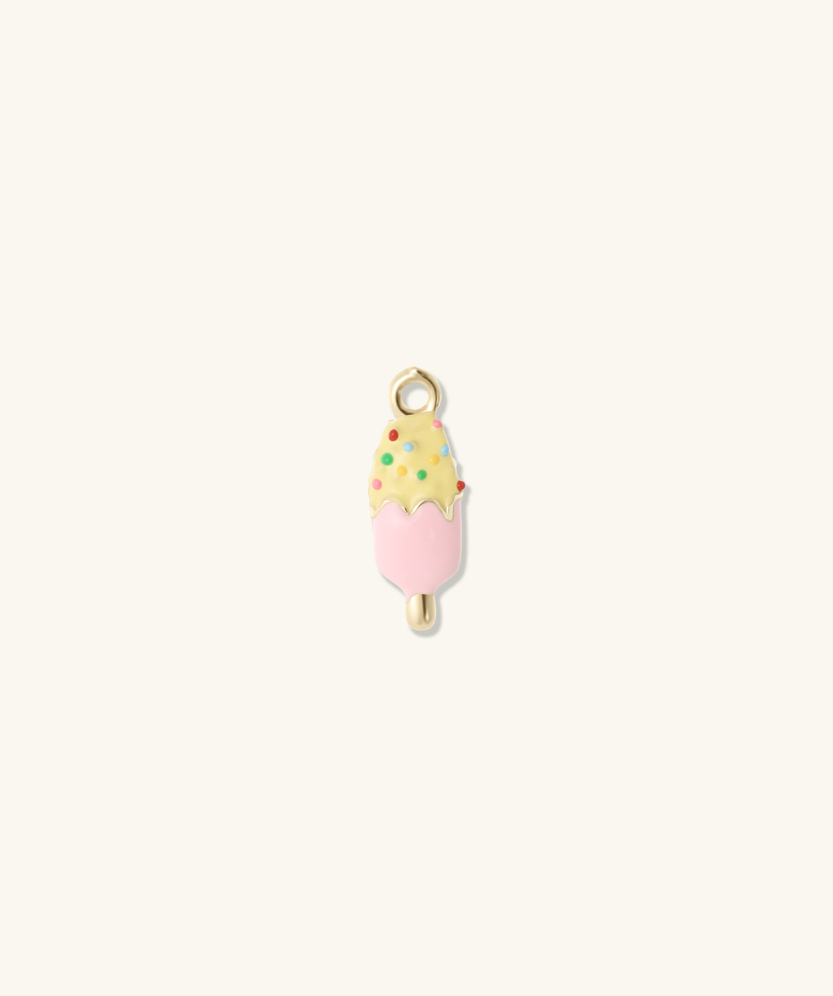 Candy Cone charm - Brass - Oumo Jewelry