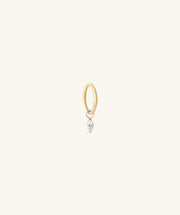 Titanium Marquise Dangle - Titanium - Lobe, Upper Lobe, Helix - Oumo Jewelry