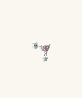 Heart & Star Flatback Drop