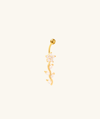 Bloom Vine Belly Ring - OumoJewelry