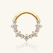 Titanium Lyria Clicker Hoop