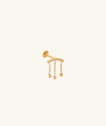 Cool Chain Flatback Earring - Stainless Steel - Flat - Oumo Jewelry