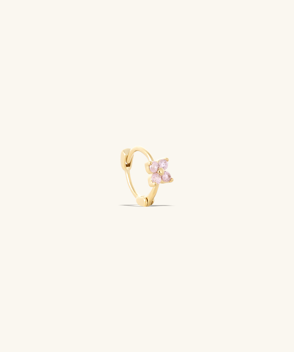 Petal Hoop - Brass - Helix - Oumo Jewelry