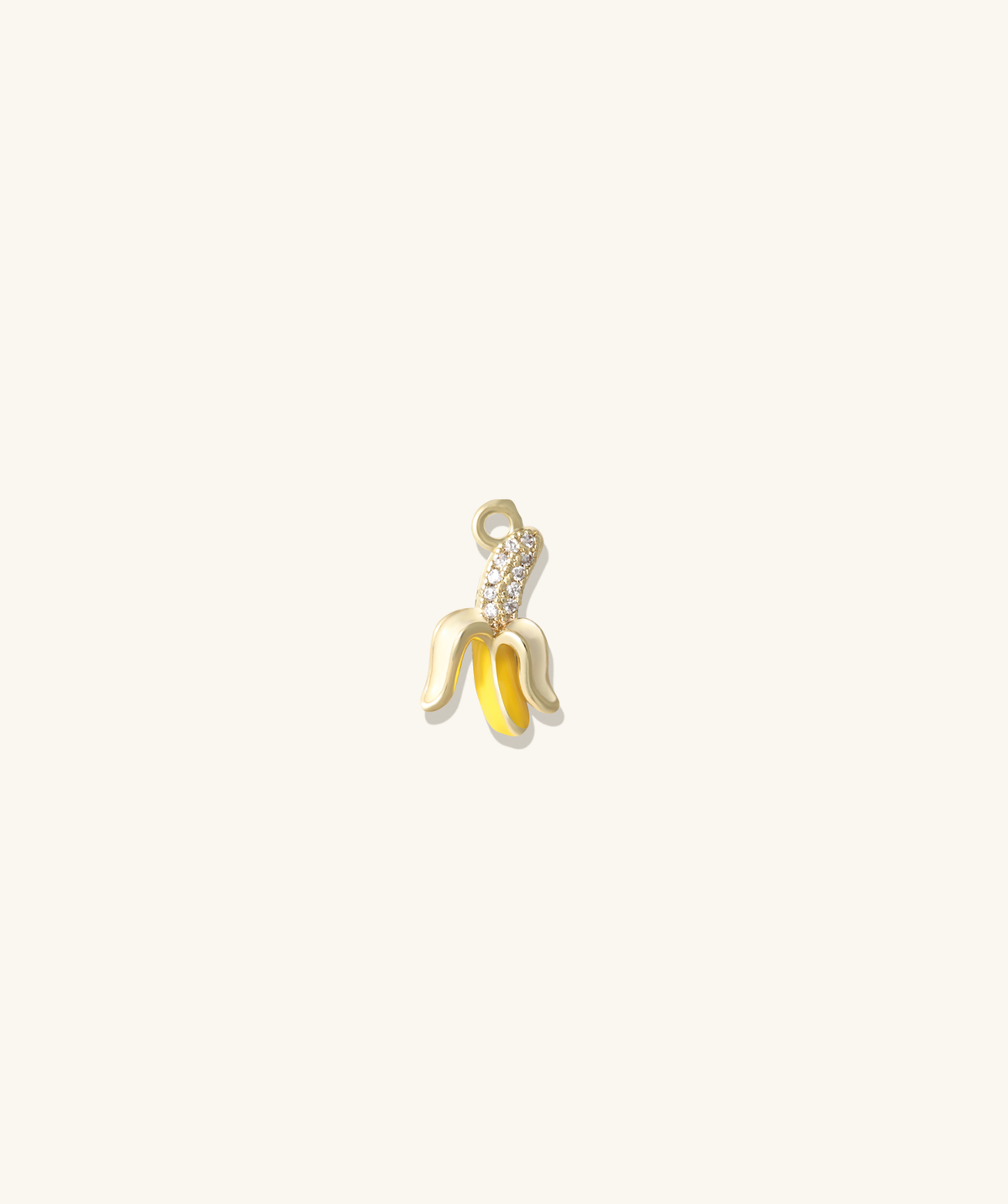 Banana Charm - Brass - Oumo Jewelry