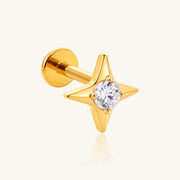 Titanium Calia Star Stud