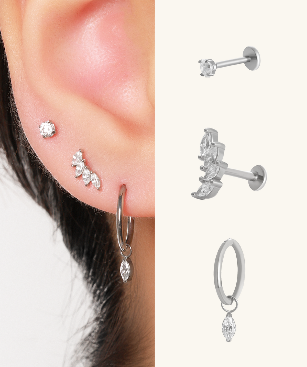 Titanium Chill Set - Titanium - Oumo Jewelry