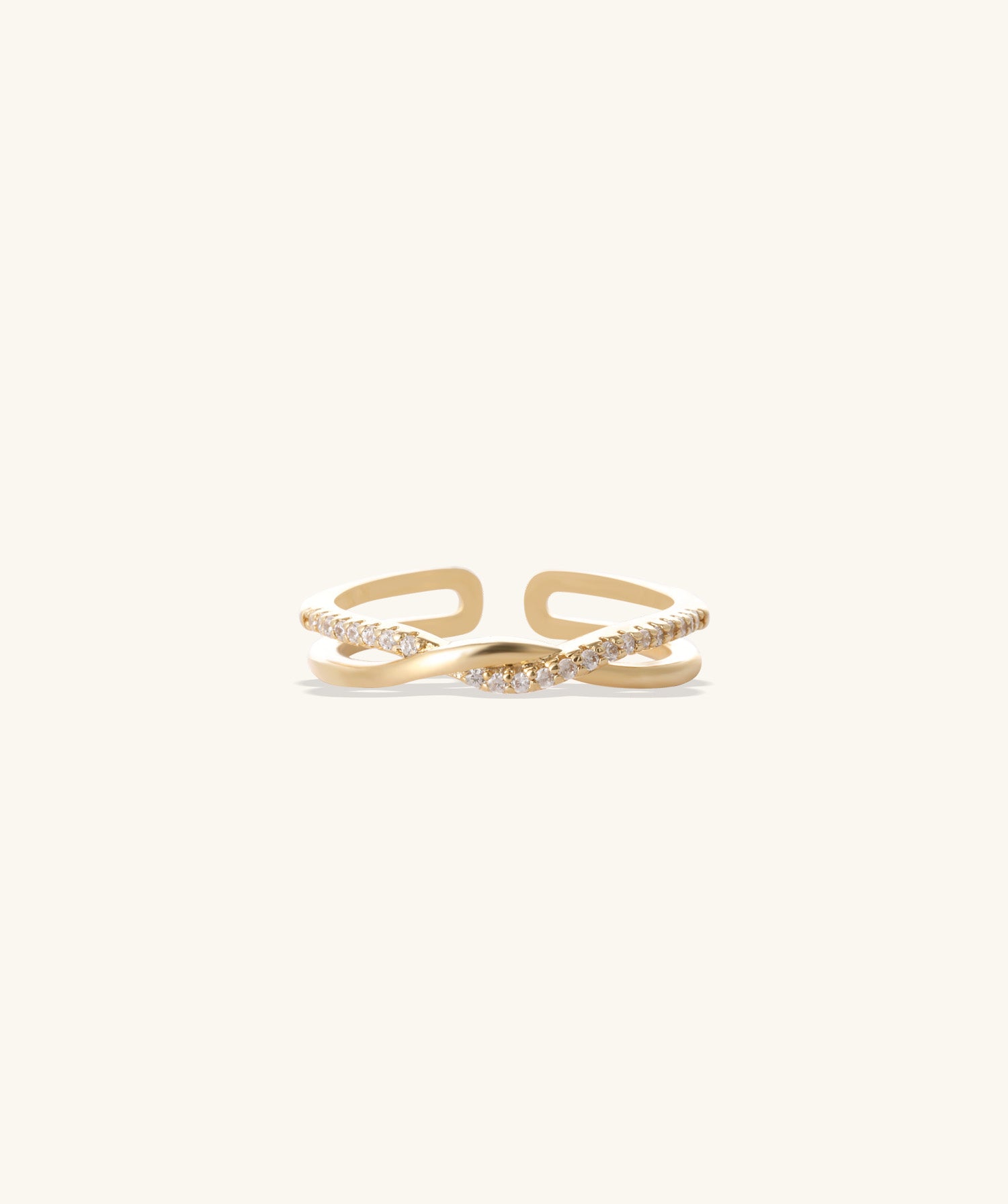 Twinkling Knot Ring