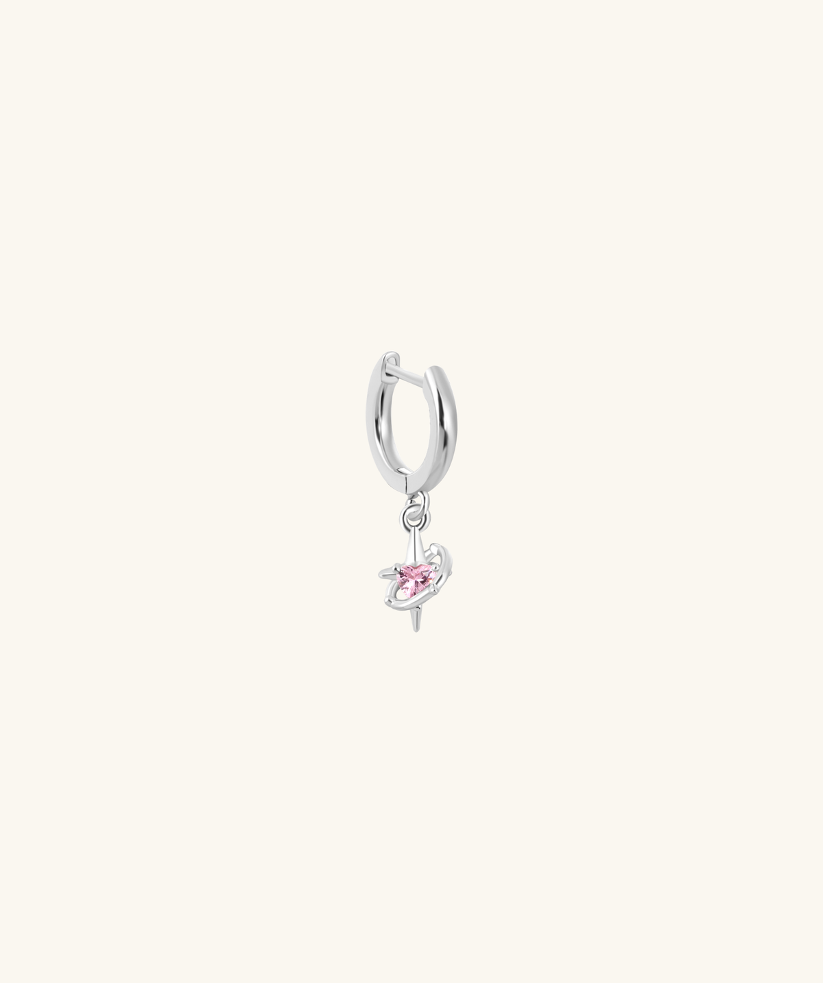 Zelie Hoop - Brass - Upper Lobe - Oumo Jewelry