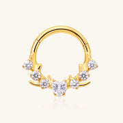 Titanium Vaila Clicker Hoop