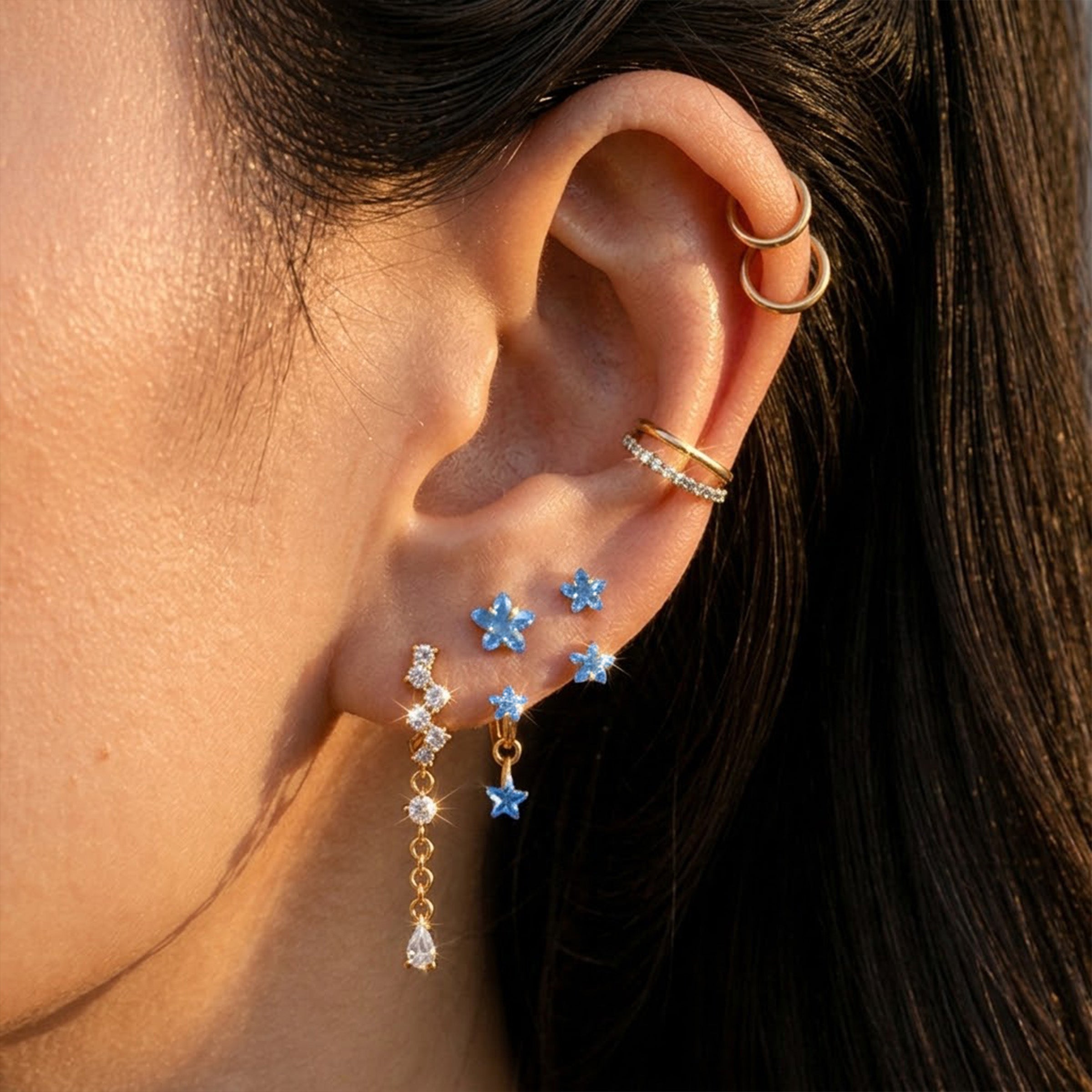 Dora Star Ear Stack Set