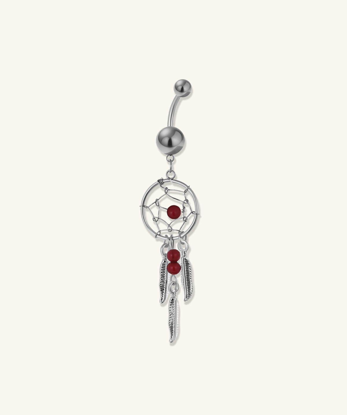 Lyra Belly Ring - Stainless Steel - Navel - Oumo Jewelry