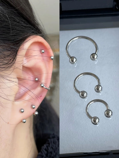 Essential Circular Barbell - OhmoJewelry