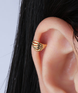 Bone Palm Stud - OumoJewelry