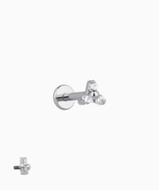 Titanium Gemstone Flatback Stud - Titanium - Helix, Upper Lobe, Conch - Oumo Jewelry