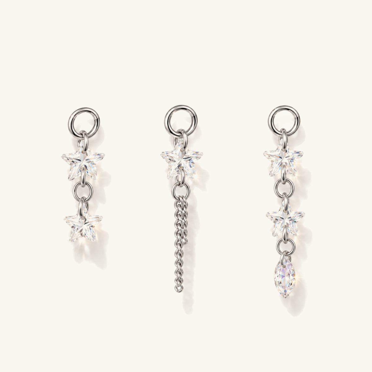 Starfall Chain Charm - OumoJewelry