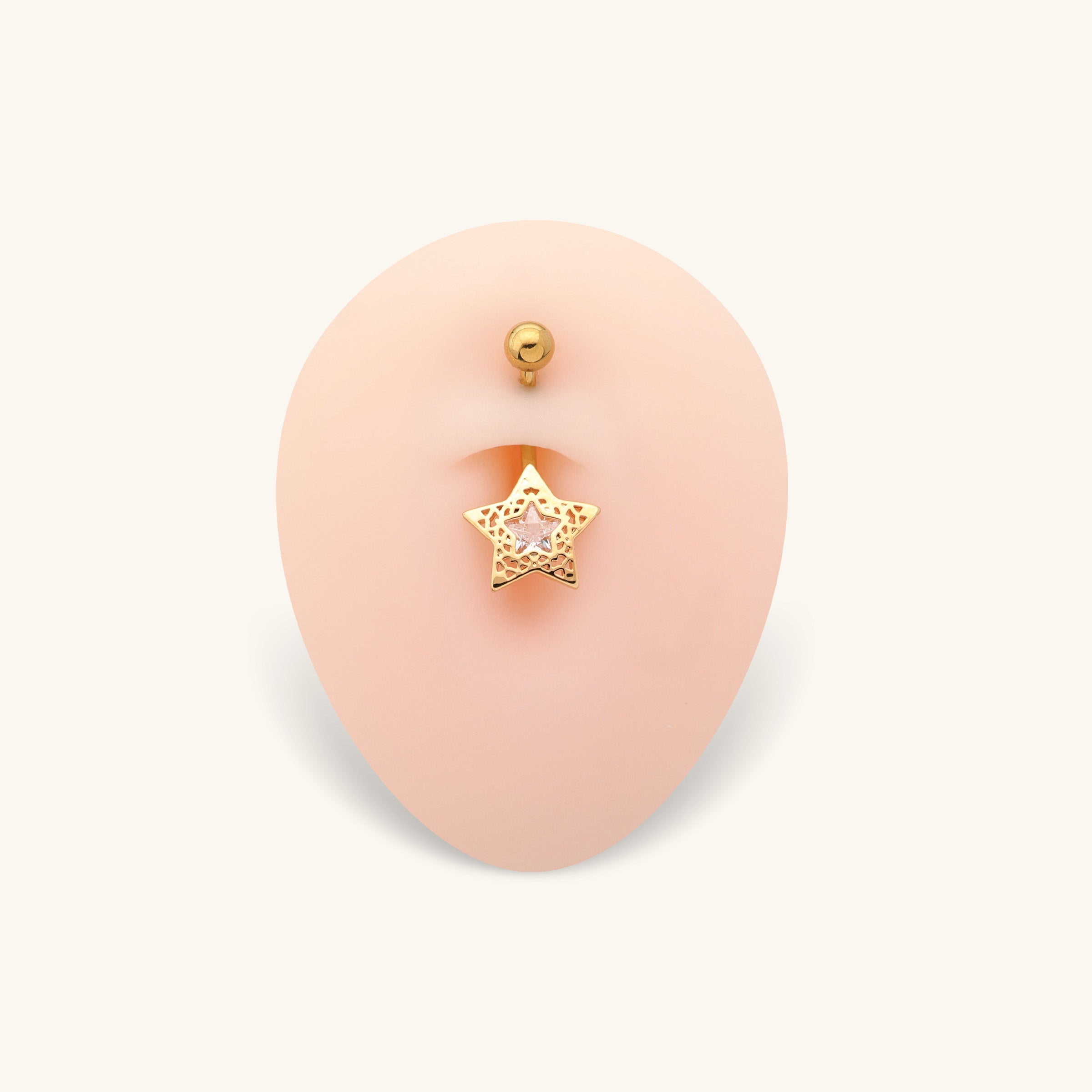 Elvia Star Belly Ring - Oumo Jewelry
