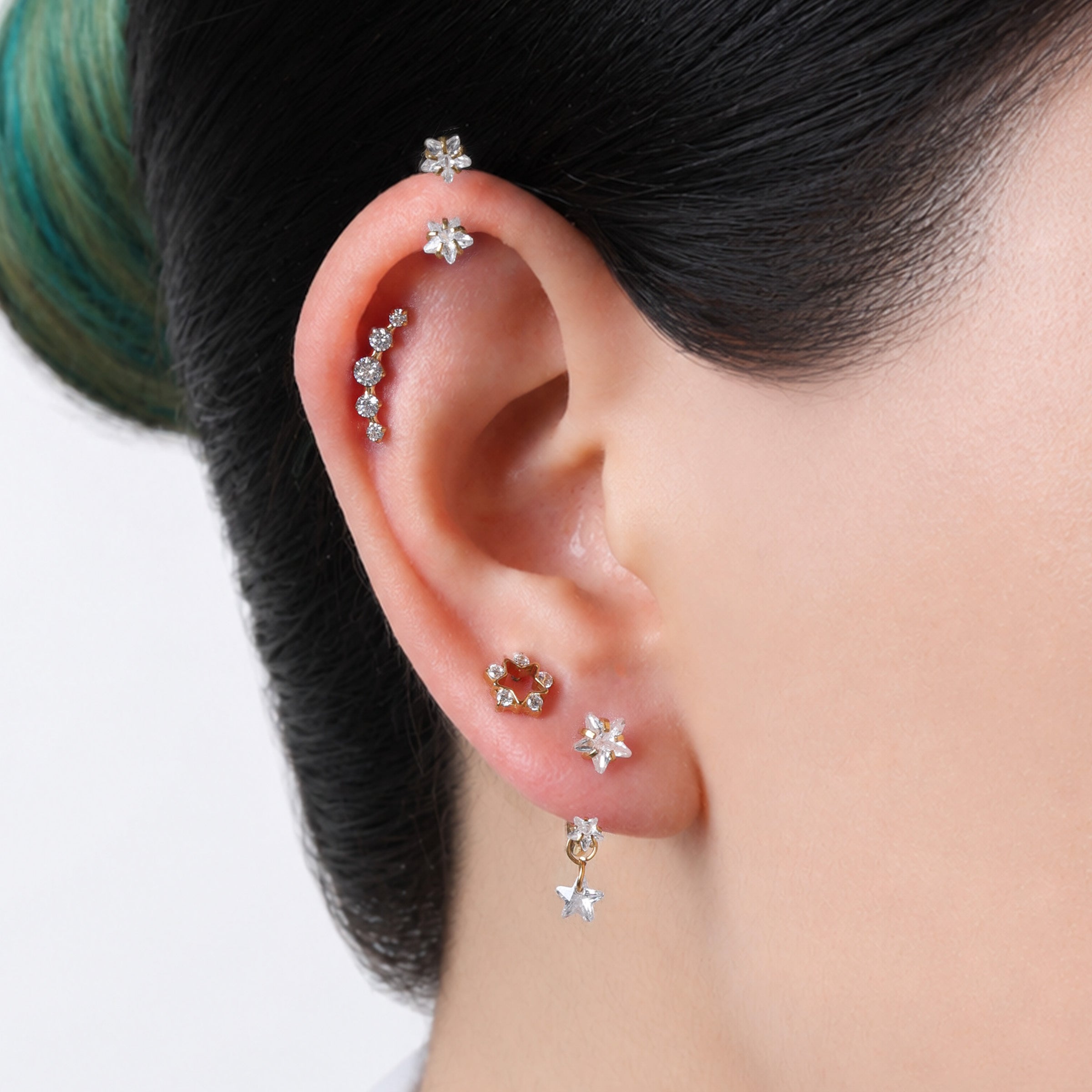 Titanium Evren Stud