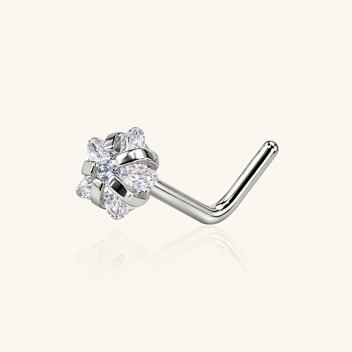 Titanium Star Nose Stud Set