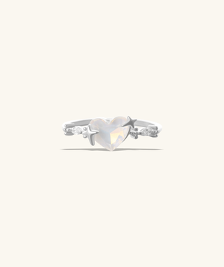 Starlight Heart Ring