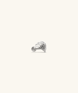 Bone Palm Stud - OumoJewelry