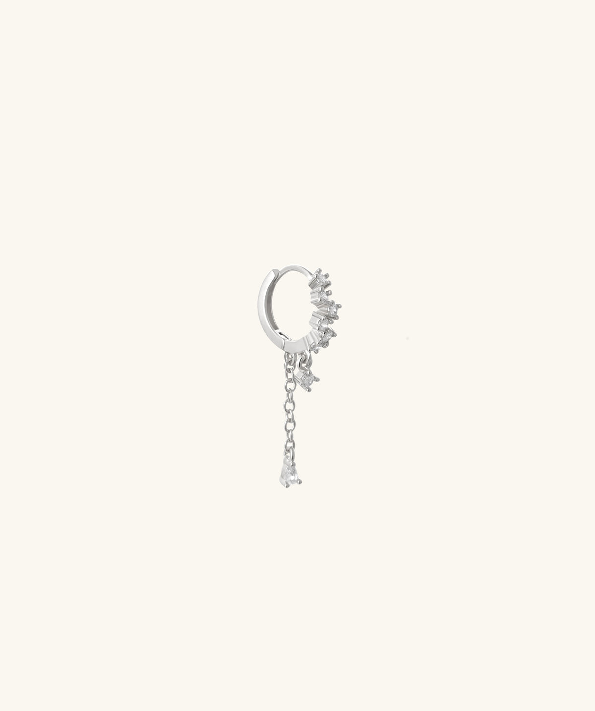 Luna Bloom Drop - Brass - Lobe, Upper Lobe - Oumo Jewelry