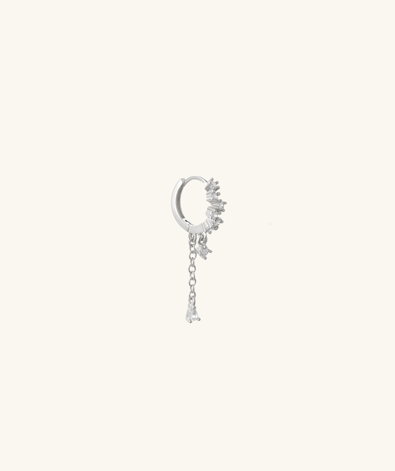 Crystal Cascade Hoop