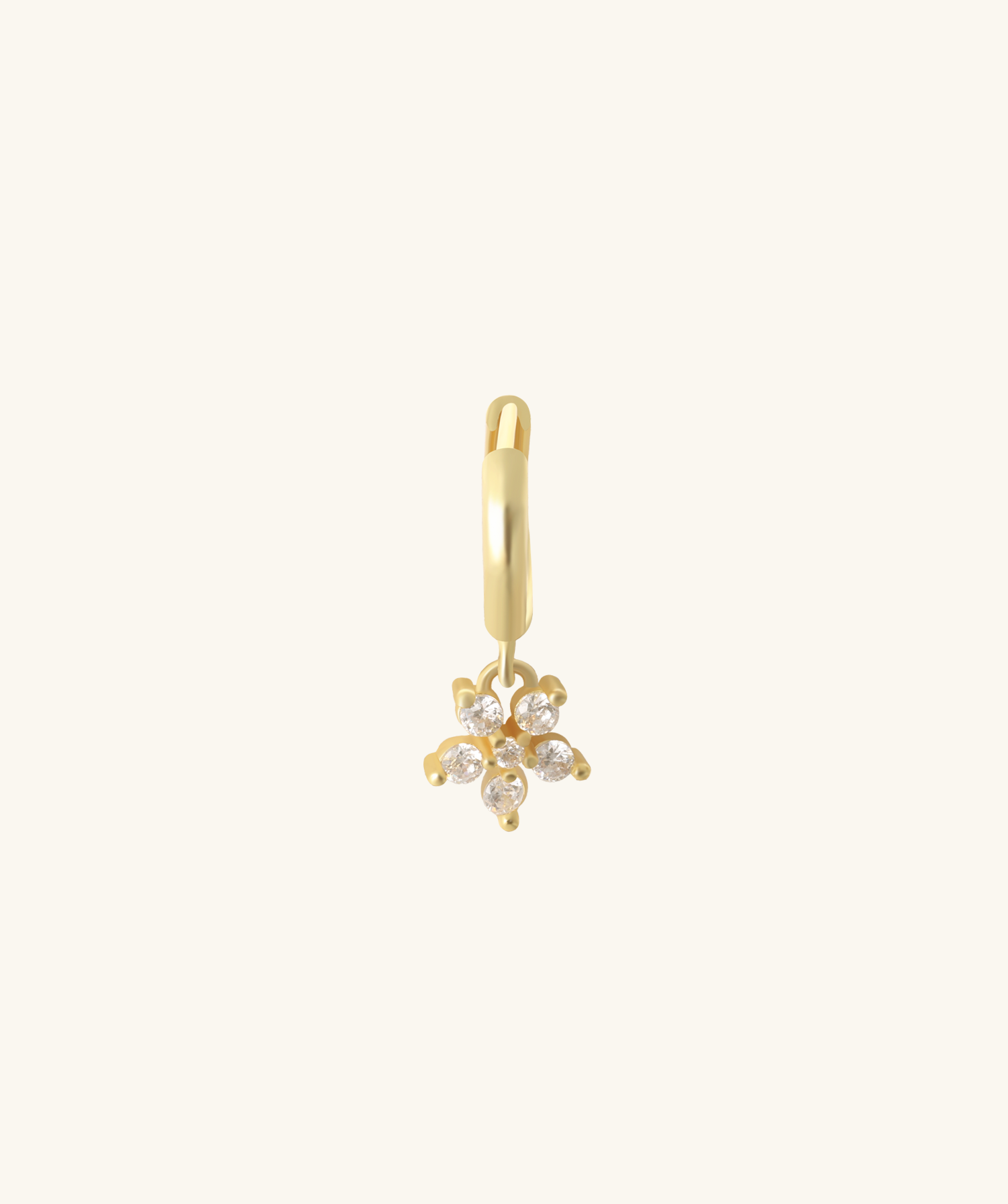 Gems Flower Drop - OumoJewelry