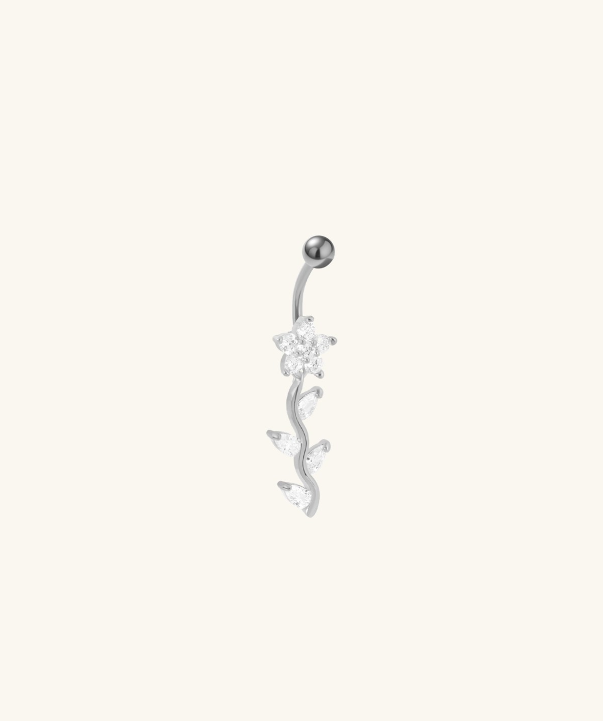 Elin Belly Ring - Stainless Steel - Navel - Oumo Jewelry