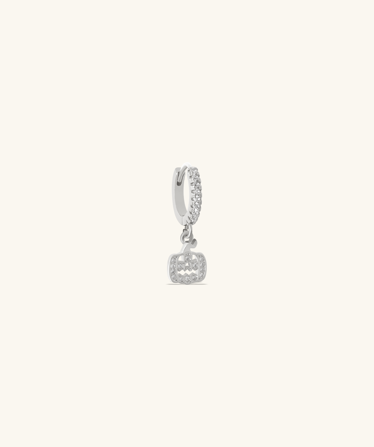 Pumpkin Dangle Hoop - OumoJewelry