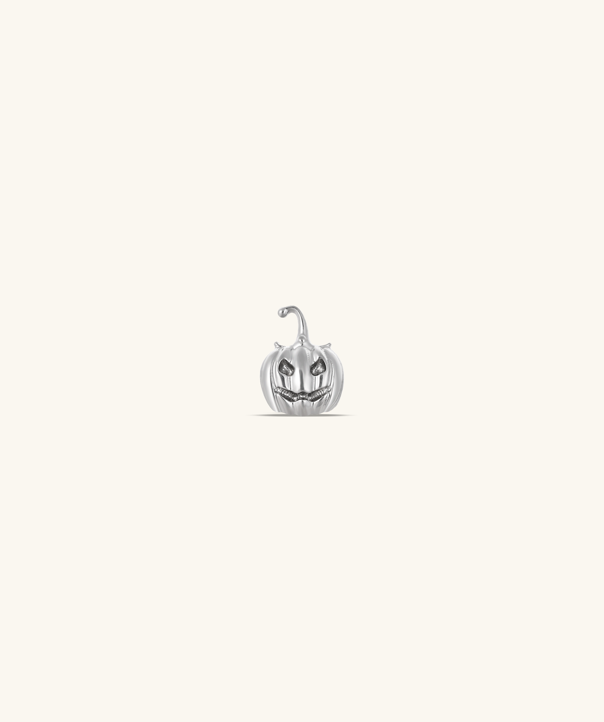 Titanium Pumpkin Stud - Titanium - Upper Lobe, Helix, Conch - Oumo Jewelry