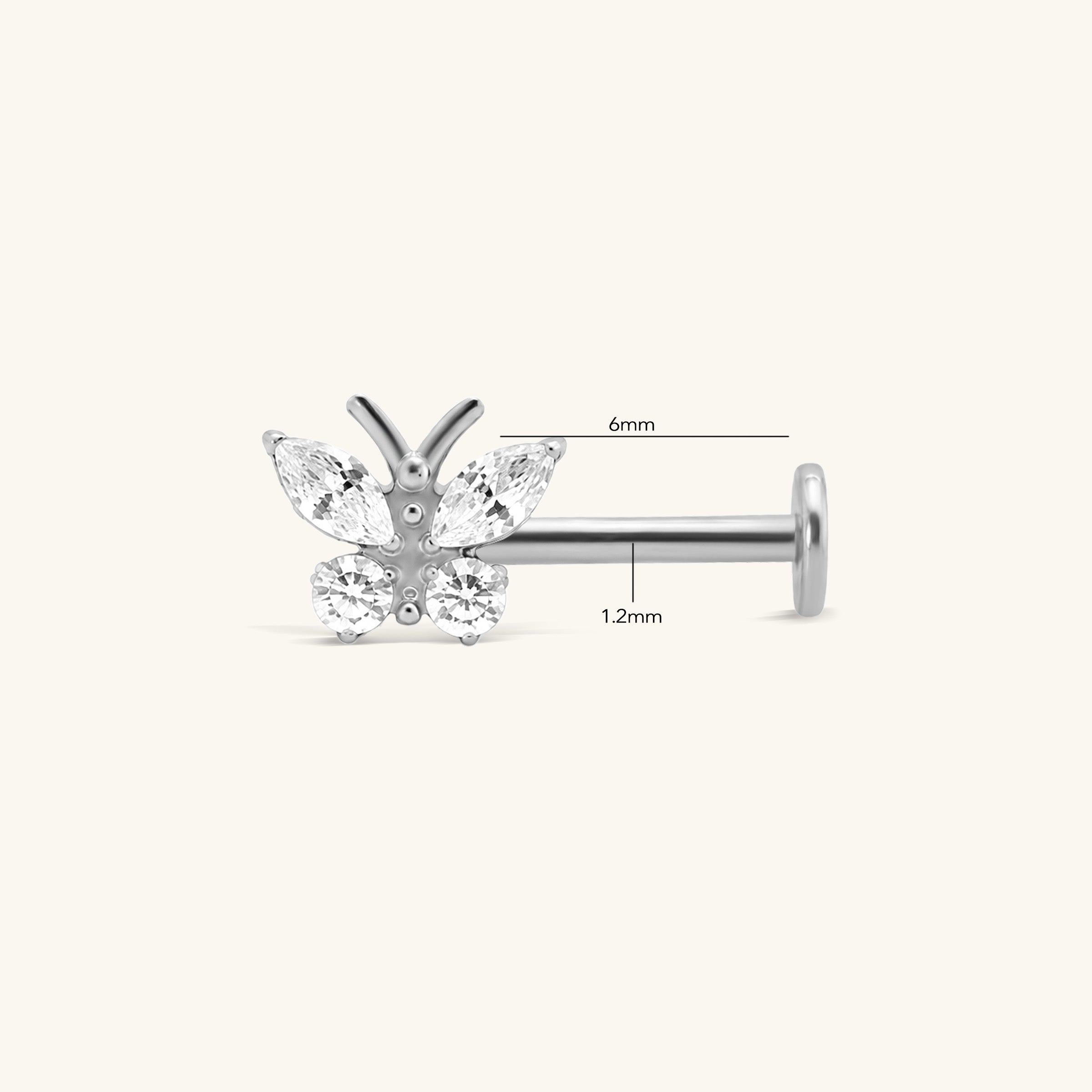 Titanium Butterfly Vertical Helix