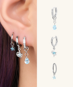 Violet Set - Brass - Oumo Jewelry