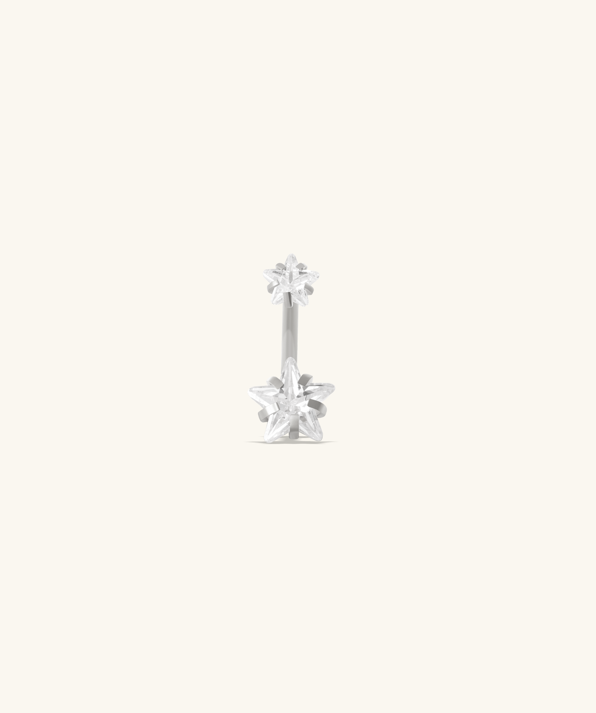 Starry Belly Ring - Stainless Steel - Navel - Oumo Jewelry