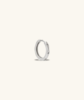 Geometric Rhombus Hoop - OumoJewelry