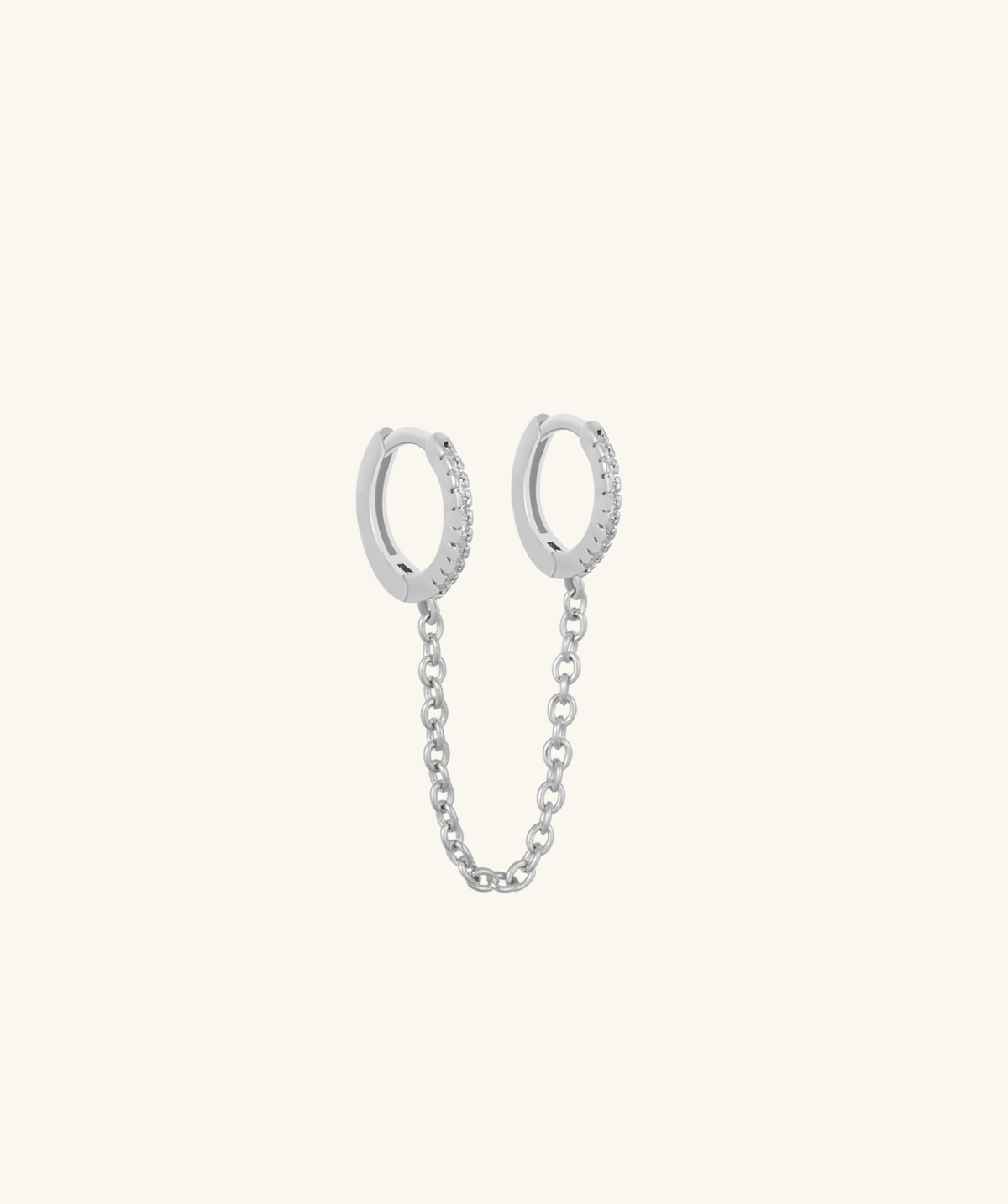 Sparkling Gemstone Chain - Brass - Lobe, Upper Lobe - Oumo Jewelry