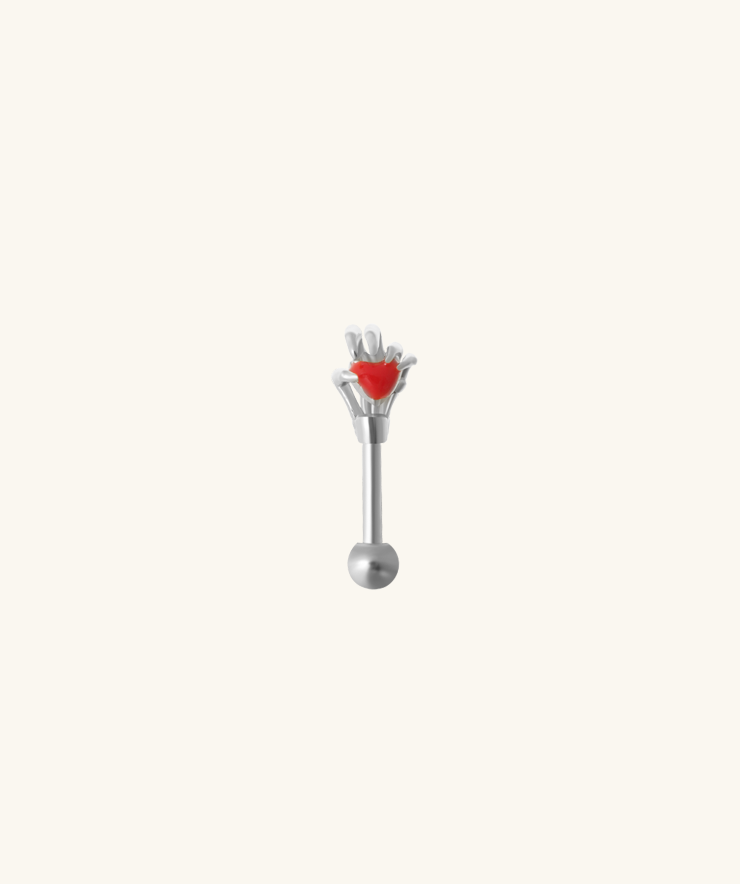 Love Vertical Helix Stud - OumoJewelry
