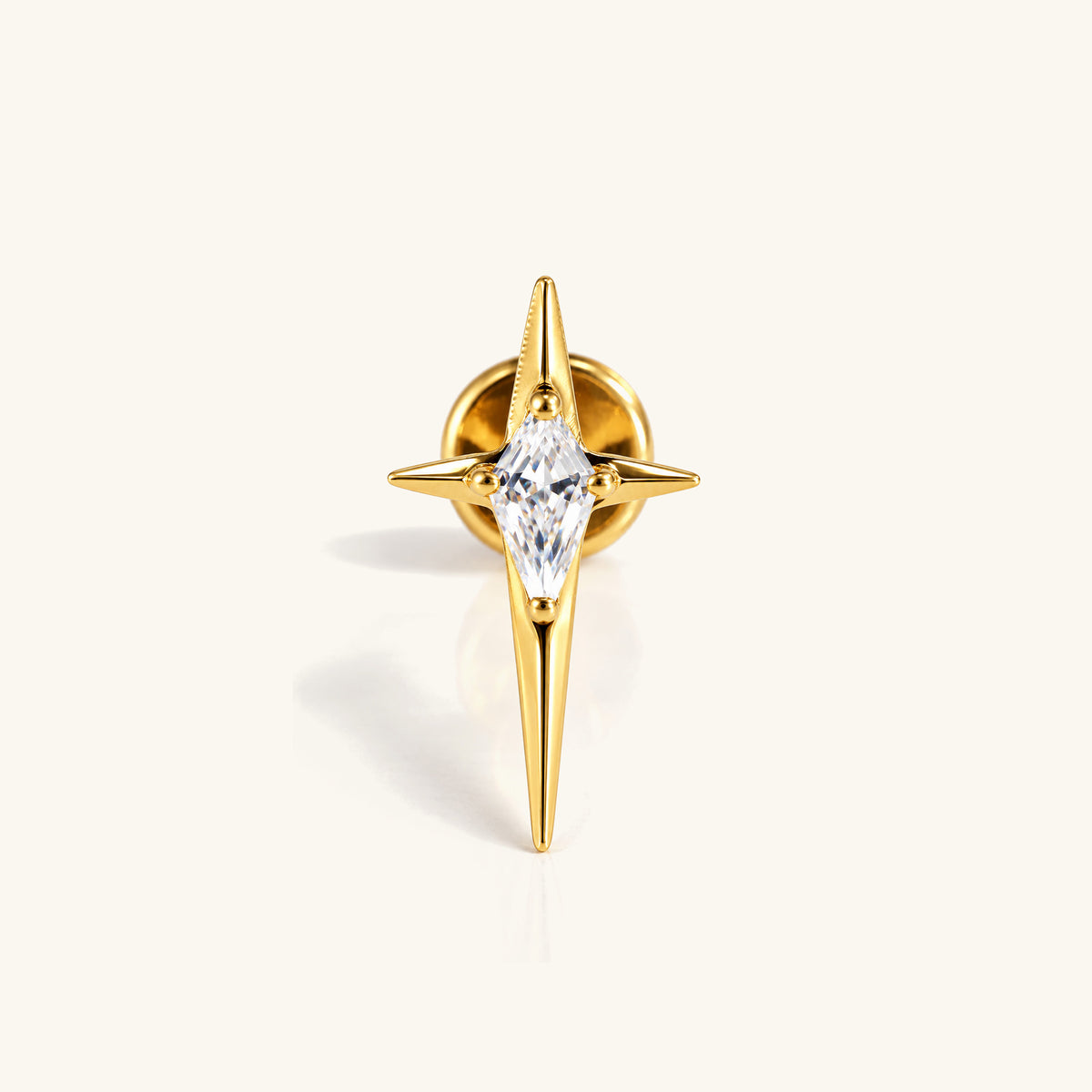 Titanium Junia Stud - OumoJewelry