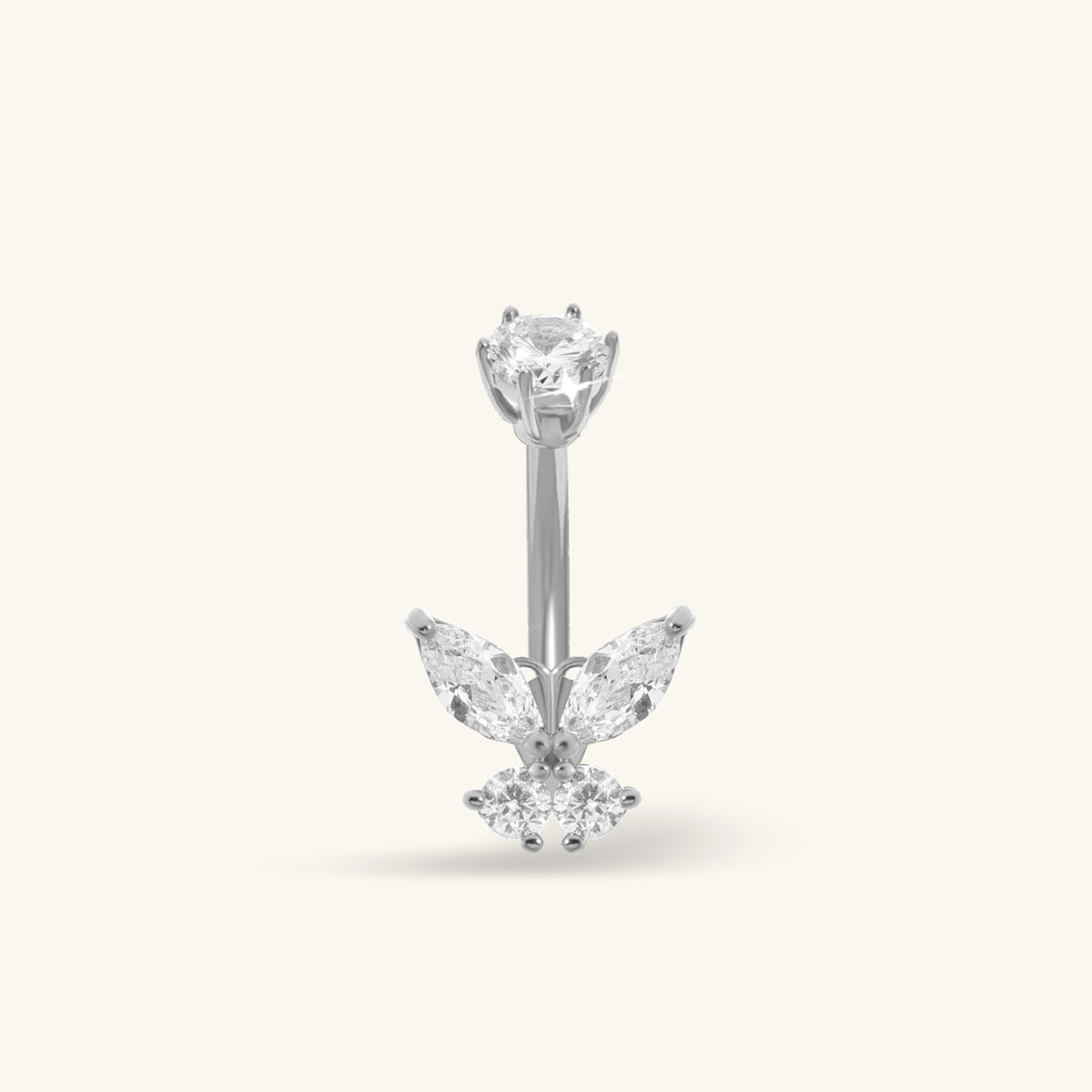 Soren Butterfly Belly Ring - Oumo Jewelry