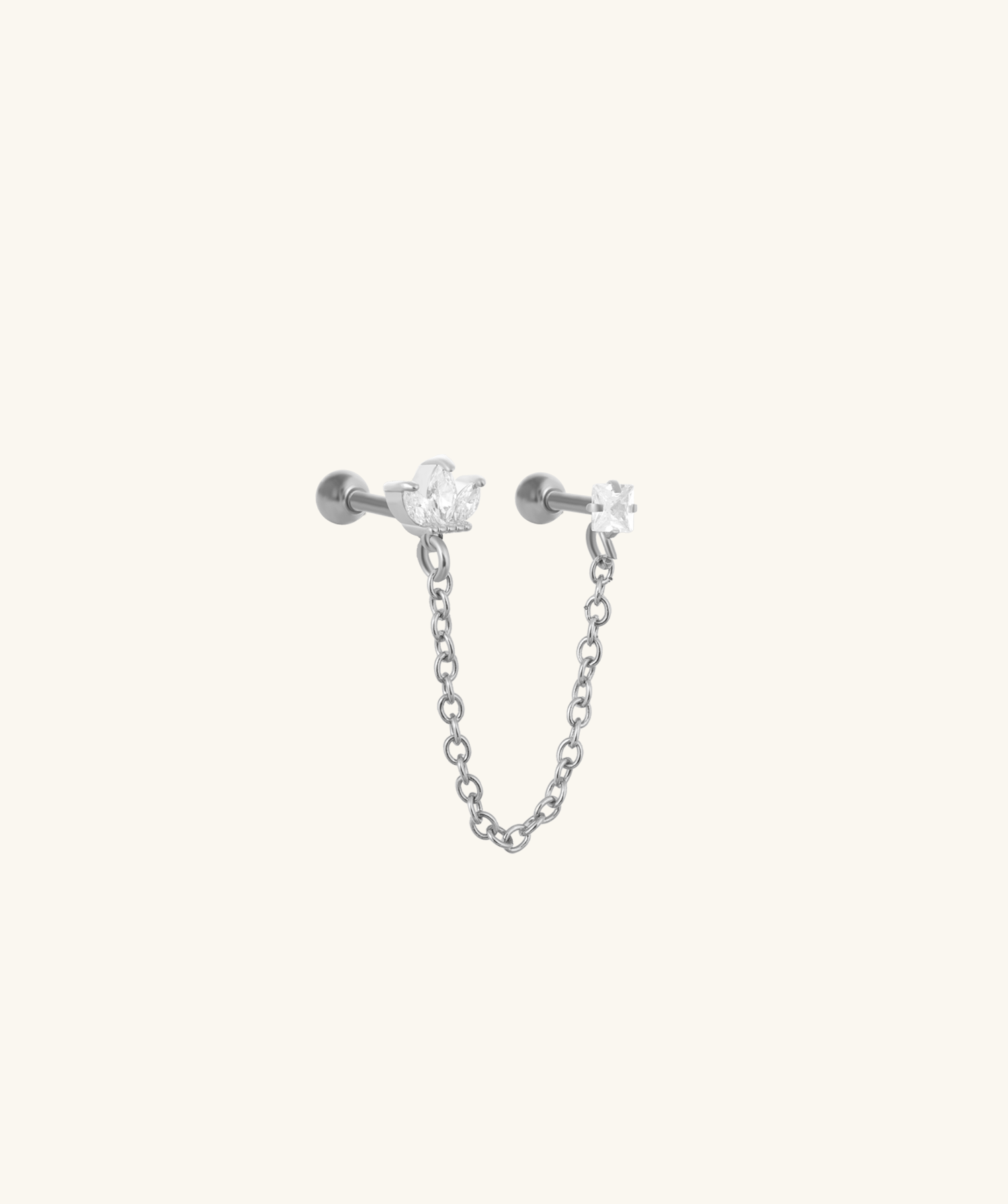 Marquise Crown Chain - OumoJewelry