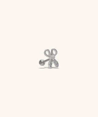 Love Scissors Stud - OumoJewelry