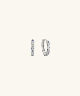 Star Twinkle Hoops - OumoJewelry