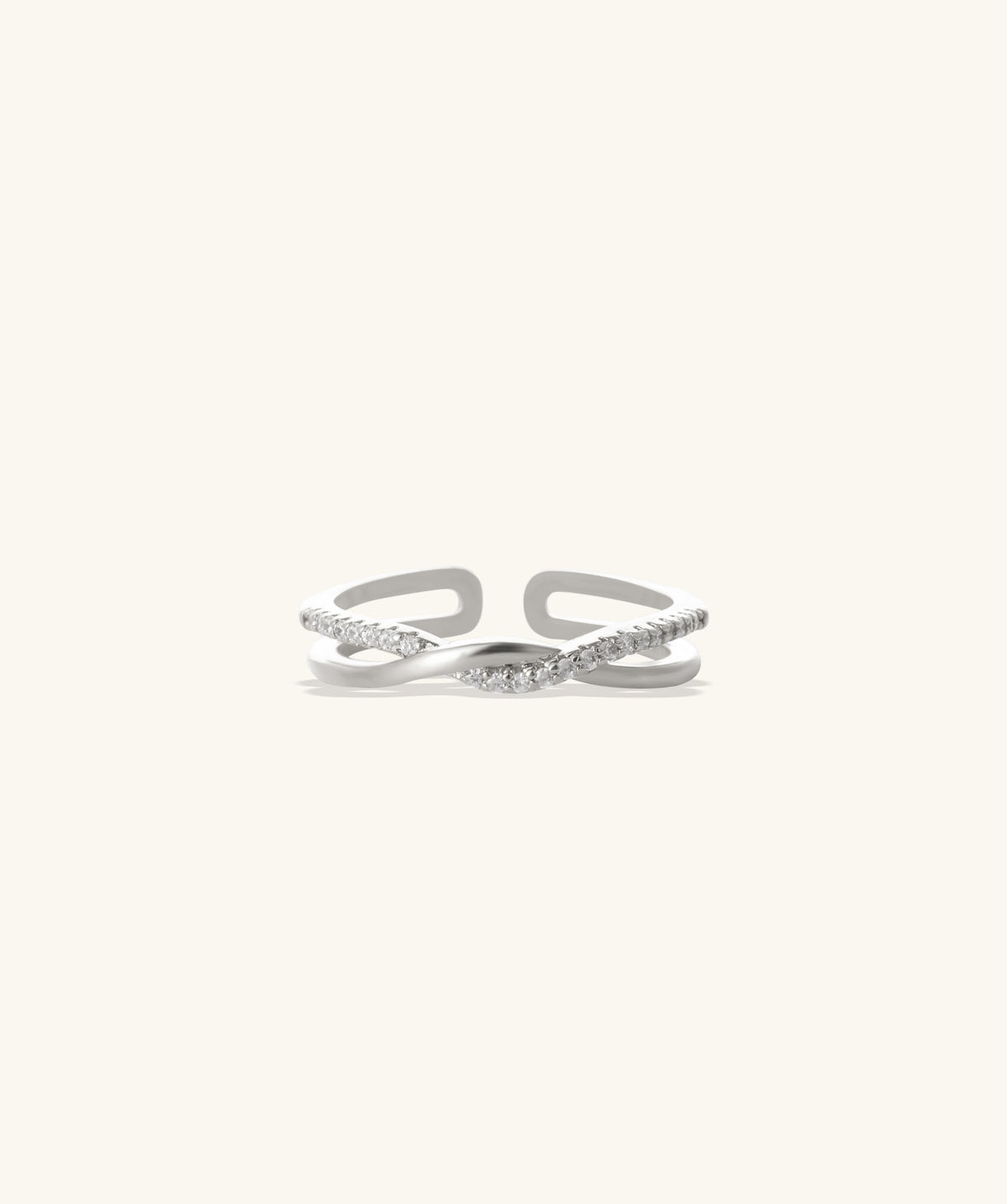 Twinkling Knot Ring - Brass - Oumo Jewelry