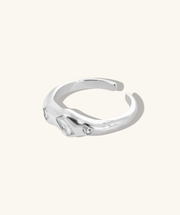 Ella Ring - Brass - Oumo Jewelry