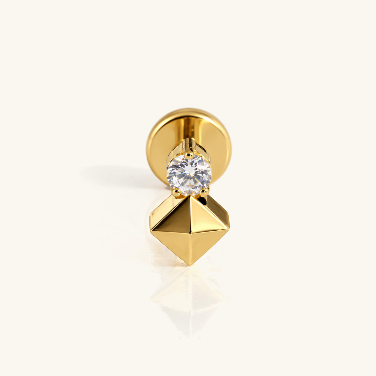 Titanium Kallia Stud - OumoJewelry