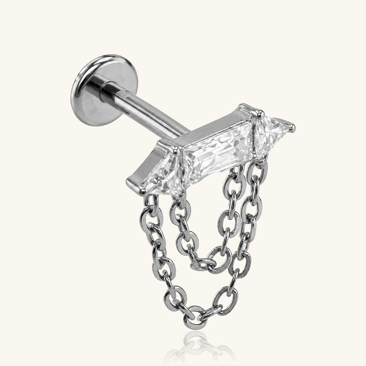 Titanium Carina Stud