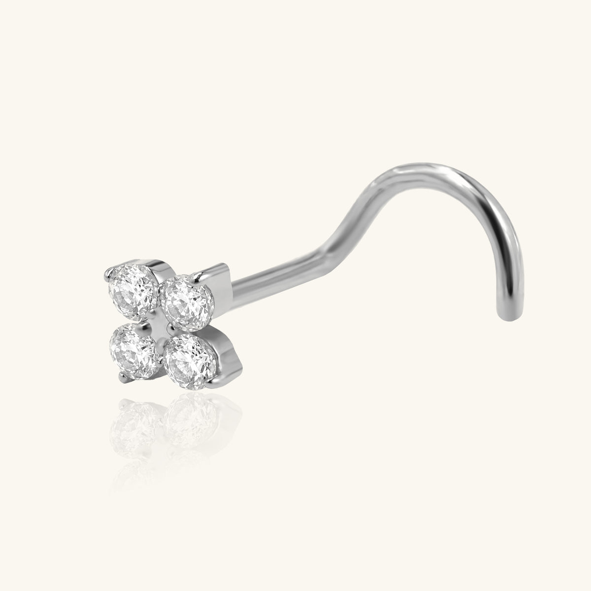 Titanium Avia Nose Stud
