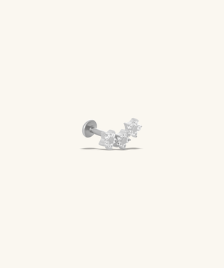Starlit Bloom Stud