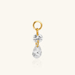 Selin Charm Drop - Stainless Steel - Oumo Jewelry