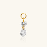 Selin Charm Drop - Stainless Steel - Oumo Jewelry